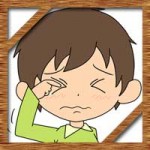 目やにが多いのは風邪や鼻水が原因?子供への対処法は?