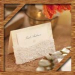 結婚式の席札を簡単手作り！100均を利用したアイデアを紹介！