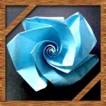 折り紙のバラの簡単な折り方!子供も折れる立体の折り方を紹介