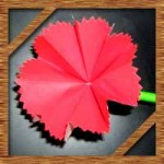 折り紙でカーネーションの折り方!母の日に簡単立体的な作り方を紹介