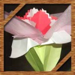 折り紙と花紙でカーネーションの花束を手作り!簡単立体的な作り方