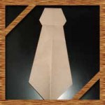 折り紙のネクタイの簡単な折り方!父の日カードに最適な作り方を紹介
