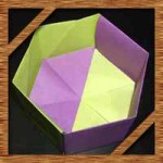 折り紙の箱の折り方!簡単かわいい六角形箱の作り方