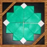 折り紙の四つ葉のクローバーの折り方！一枚での簡単な作り方！