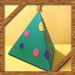 クリスマス飾りオーナメント100均画用紙での作り方！子供も簡単に手作り