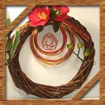 お正月リース飾りを手作り!100均グッズで子供も簡単な作り方