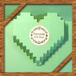 バレンタインカードを手作り!子供も簡単飛び出すハートの作り方